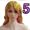 Wig 05: Blonde Pink Wavy Ombre 